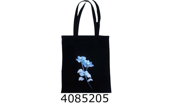 Сумка шопер зі змійкою Квіти 34*40см 802-31