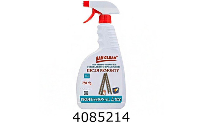 М/засіб для прибирання після ремонту 750 мл. San Clean 543160
