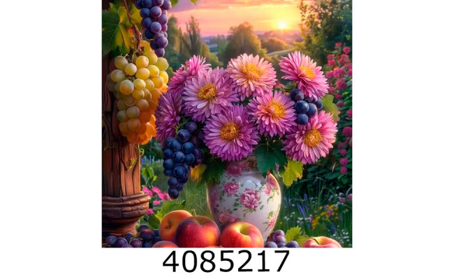 Алмазна мозаїка 40*50 натюрморт 