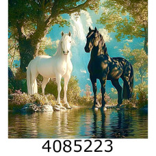 Алмазна мозаїка 40*50 тварини 