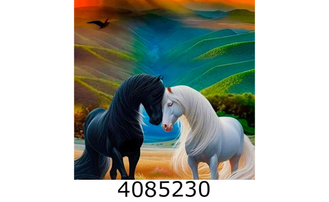 Алмазна мозаїка 30*40 тварини 