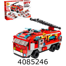 Конструктор Panlos Пожежна машина-трасформер 561 дет. (24) 633016