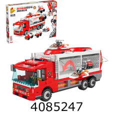 Конструктор Panlos Пожежна машина-трасформер 655 дет. (12) 659003
