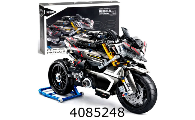 Конструктор Panlos мотоцикл 1056 дет. (18) 672007