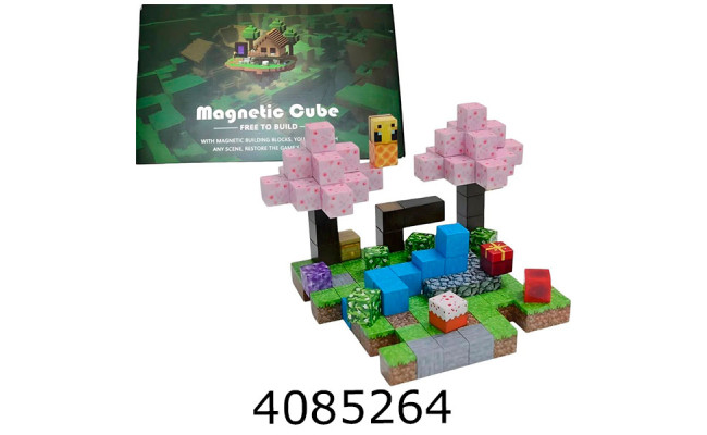 Конструктор магнітний Minecraft 128 дет в коробці (18) BZ96-1