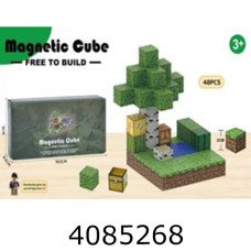 Конструктор магнітний Minecraft 48 дет в коробці (18) BZ96-39