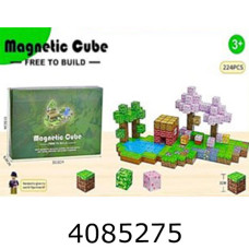 Конструктор магнітний Minecraft 224 дет в коробці (18) BZ96-5