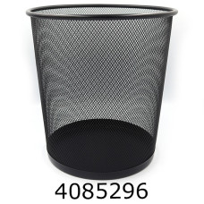 Корзина для паперів метал 23*19*27см чорна (DSCN2089-BK) (12) 2089-Sbk