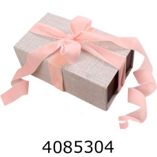 Стрічка оксамитова пакувальна 25мм* 228м персикова 581-154