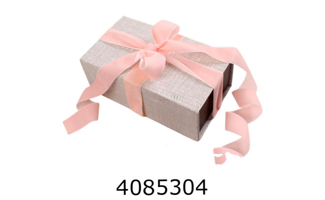 Стрічка оксамитова пакувальна 25мм* 228м персикова 581-154