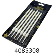 Набір свічки в торт 6 шт