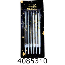 Набір свічки в торт 6 шт