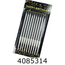 Набір свічки в торт 10 шт 