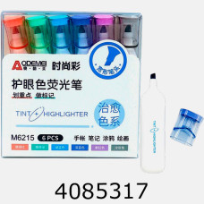 Маркер текст. набір 6шт Aodemei 