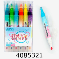 Маркер текст. набір 6шт Aodemei магічн. двустор. (зміна кольору) M6231 (24) 6231M Маркер текст. набір 6шт Aodemei магічн. двустор. (зміна кольору) M6231 (24) 6231M