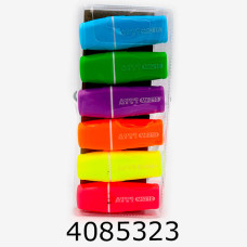 Маркер текст. набір 6шт Aodemei PVC кишенькові M6210 (24) 6210M