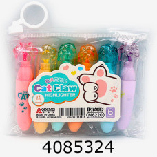 Маркер текст. набір 6шт Aodemei 