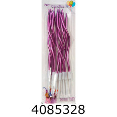 Набір свічки в торт 12 шт