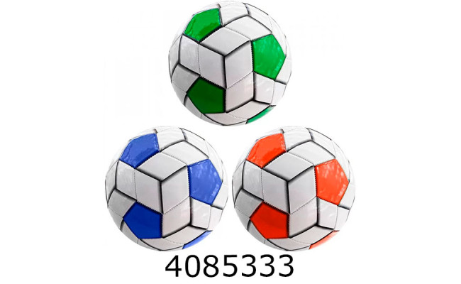 Мяч футб. прес-кожа №5 PVC 280гр 4 кольори (30) BT-FB-0333