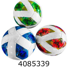 Мяч футб. прес-кожа №5 PVC 330гр 3 кольори (30) BT-FB-0338