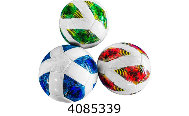 Мяч футб. прес-кожа №5 PVC 330гр 3 кольори (30) BT-FB-0338