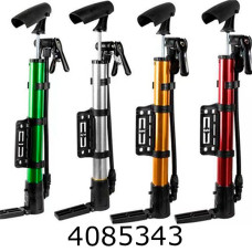 Насос ручний 4 кольори 30см алюм. (100) BT-HP-0005