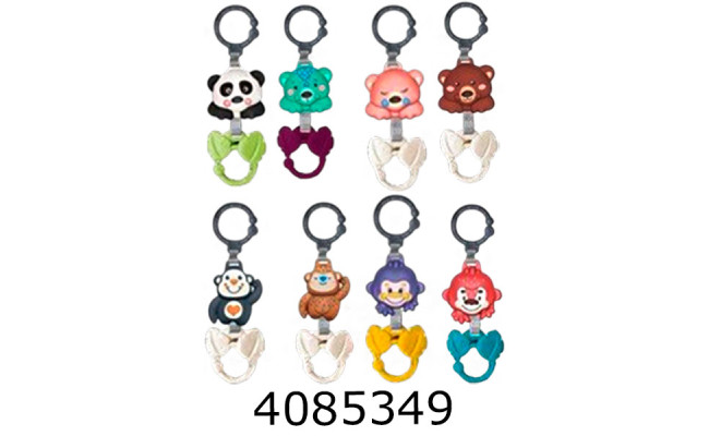 Брязкальце на коляску в кульку 8 видів 29*10*11см (72/144) 988-1/2/3/4/5/6