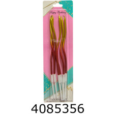 Набір свічки в торт 6 шт