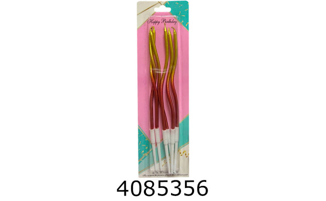 Набір свічки в торт 6 шт