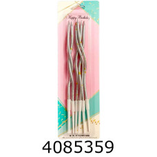 Набір свічки в торт 6 шт