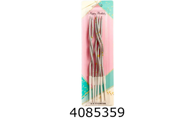 Набір свічки в торт 6 шт