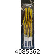 Набір свічки в торт 6 шт