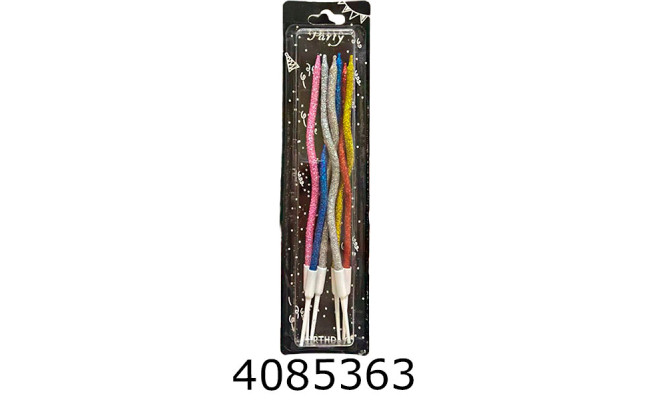 Набір свічки в торт 6 шт