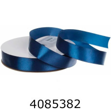 Стрічка атласна пакувальна 25 мм*914м синя 58-11922