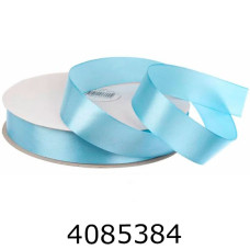 Стрічка атласна пакувальна 25 мм*914м блакитна 58-10505