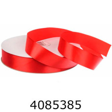 Стрічка атласна пакувальна 25 мм*914м червона 58-10536