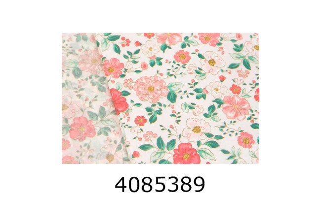 Папір подар. 50*70см тишью 26г/м ціна за 20 арк. квіти 5-86771