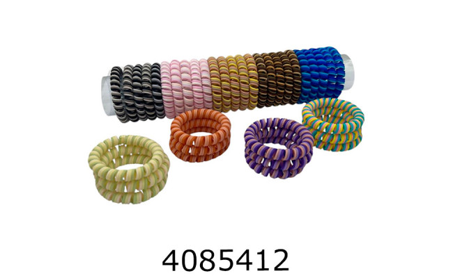 Резинка для волосся Пружинка 25 шт BB384/4