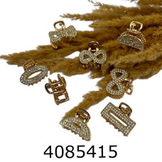 Крабик для волосся 2 см 6шт в кульку ціна за 6 шт BB3878