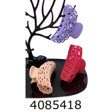 Крабик для волосся 8 см 6шт в кульку ціна за 6 шт ажур BB575