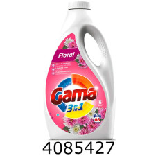 Гель для прання 3в1 Квіти  3л Gama 845515