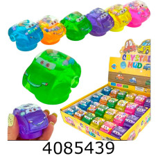 Слайм в банці Машинка перламутр. 55*45см асорт. 26-10 Імп (24)