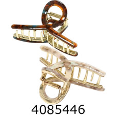 Крабик для волосся 8.4см ціна за 6 шт A3366-1952B