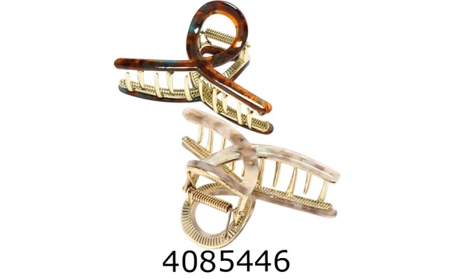 Крабик для волосся 8.4см ціна за 6 шт A3366-1952B