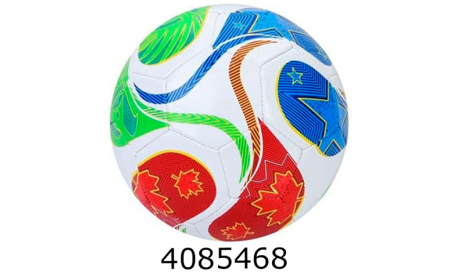 Мяч футб. прес-кожа №5 PVC 300г (30) EN-3325