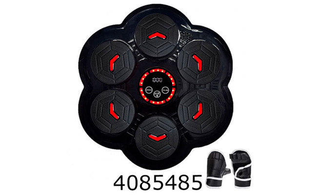 Боксер. набір тренажер-мішень рукавиці 38*40см акум. в коробці (10) DC-08