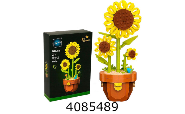 Конструктор Zuanma Flowers 