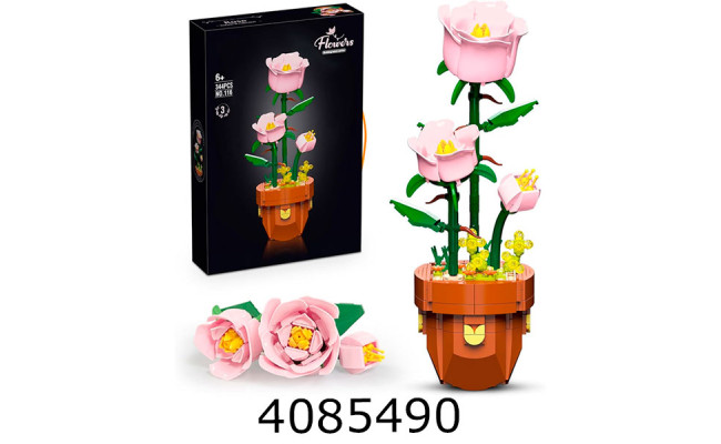 Конструктор Zuanma Flowers 