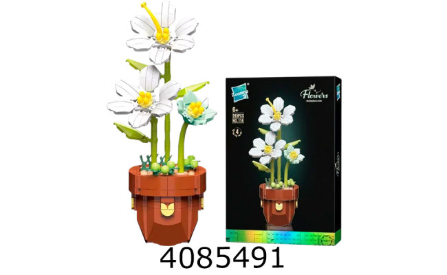 Конструктор Zuanma Flowers 