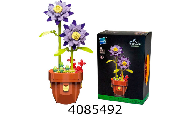 Конструктор Zuanma Flowers 